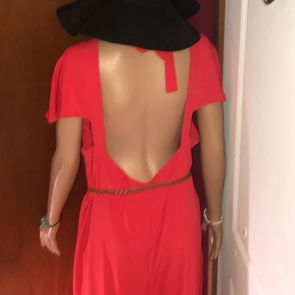 ASOS Red Jumpsuit Size 14 - Picture 5 of 9